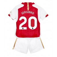 Billiga Arsenal Jorginho Frello #20 Barnkläder Hemma fotbollskläder till baby 2023-24 Kortärmad (+ Korta byxor)